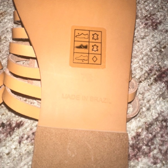 BNIB Splendid Talula Huarache Sandal in Natural - Picture 3 of 5
